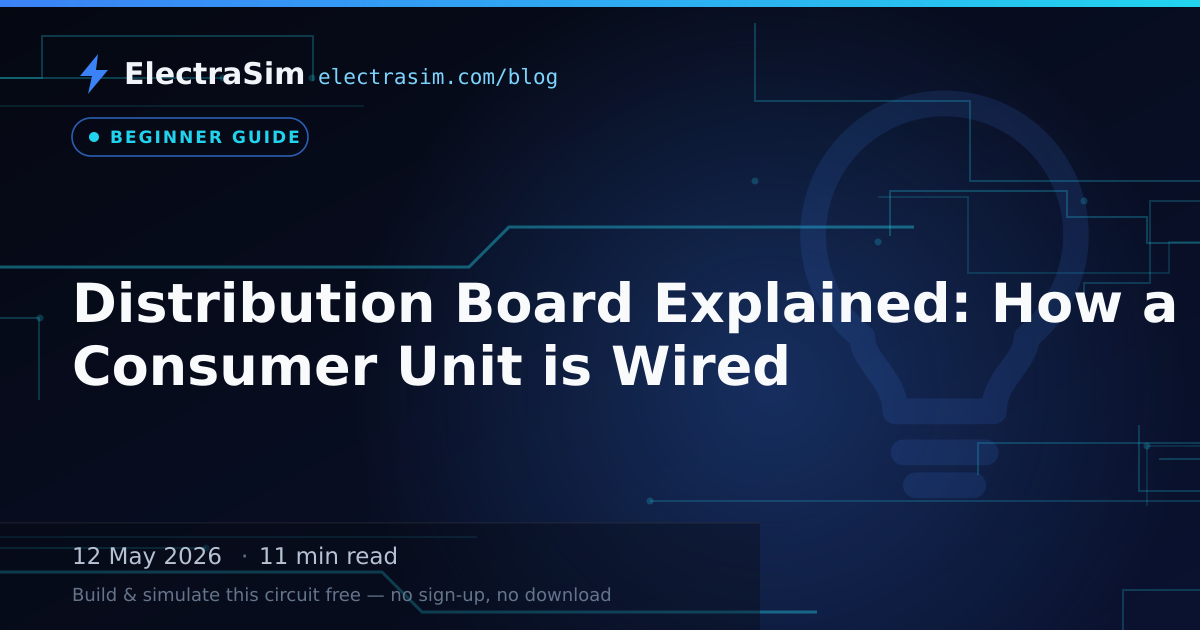 Distribution Board Explained: How a Consumer Unit is Wired