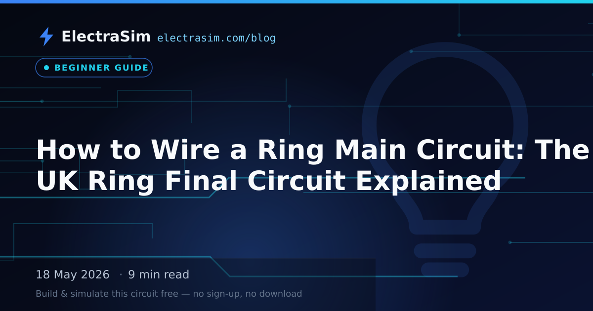 How to Wire a Ring Main: Complete UK Socket Circuit Guide