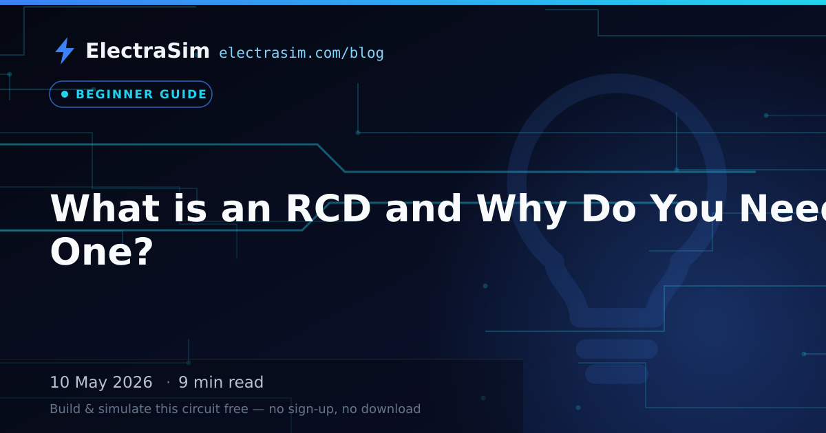 What Is an RCD? Meaning, Types and How They Work (UK)
