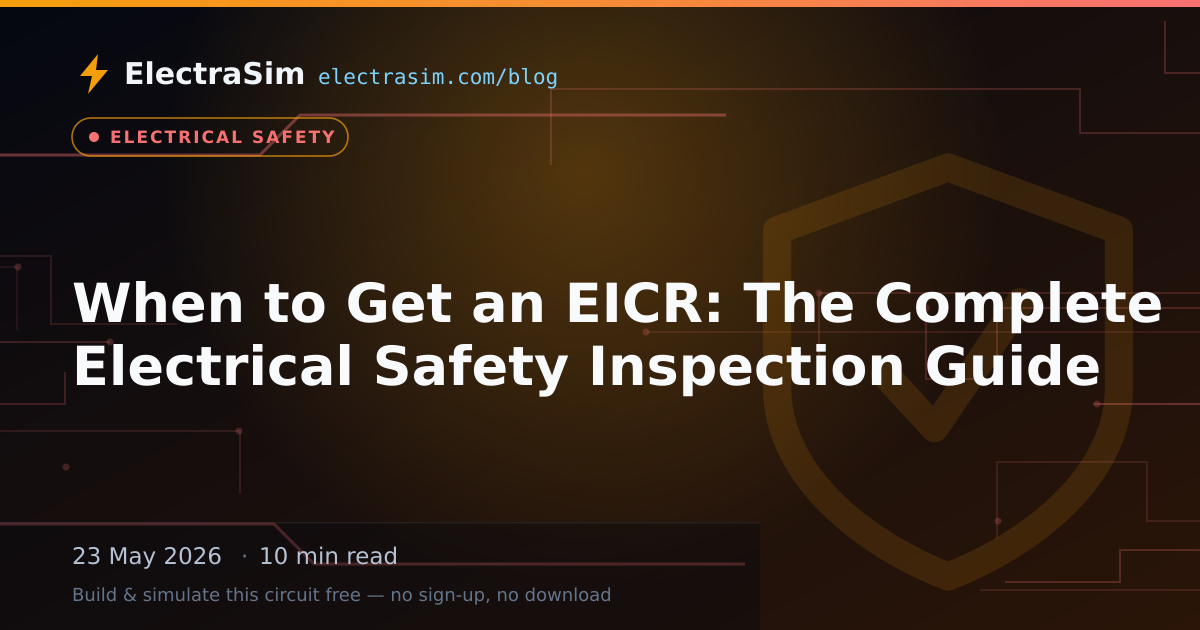 When to Get an EICR: The Complete Electrical Safety Inspection Guide